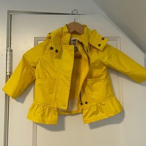 Toddler rain coat